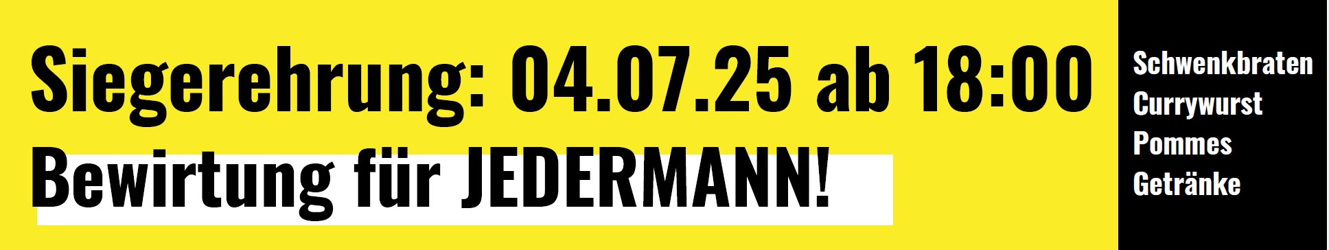 Siegerehrung
